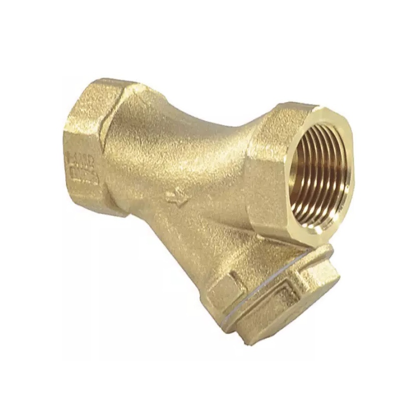 Фильтр сетчатый Y-образный латунь Ду 20 Ру16 G3/4" ВР ФСКО Пензапромарматура 02321000, DN 20, 3/4 дюйма